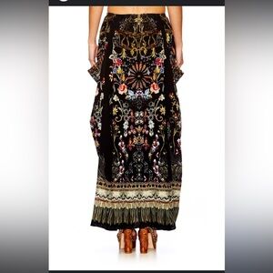 Camilla Black Dancing In The Dark Pocket Maxi Skirt Size One Size Fits Most S-XL